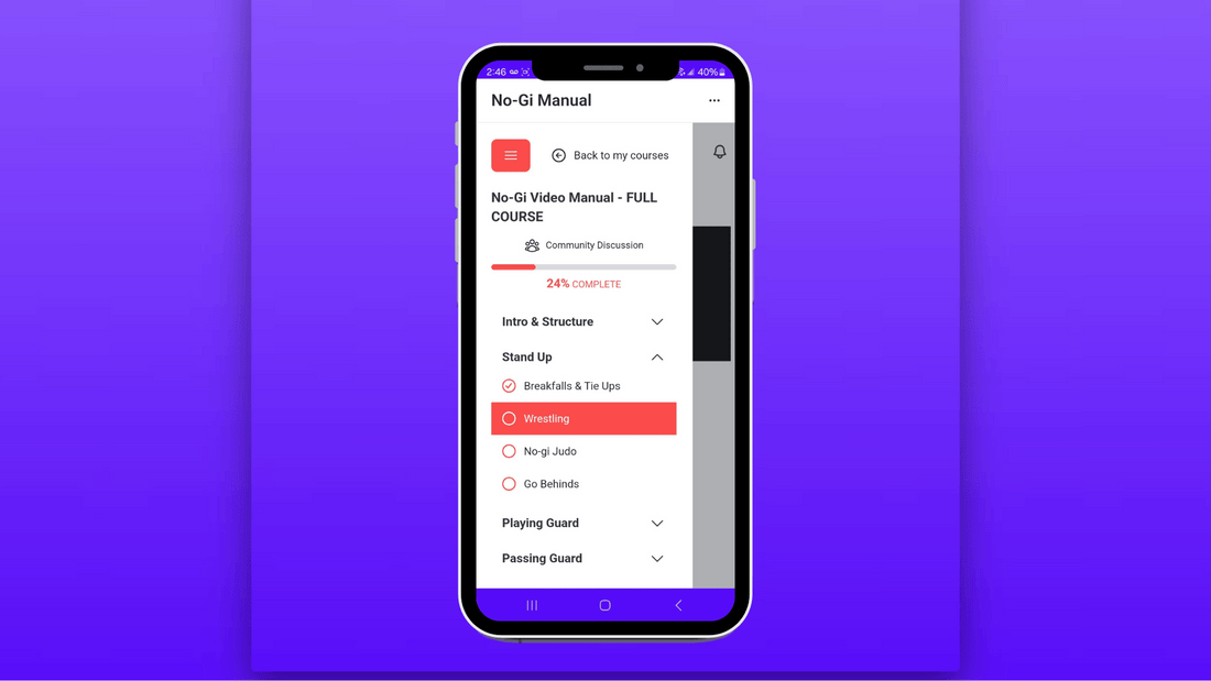 The No-Gi Manual Video Courses Now Have An App!